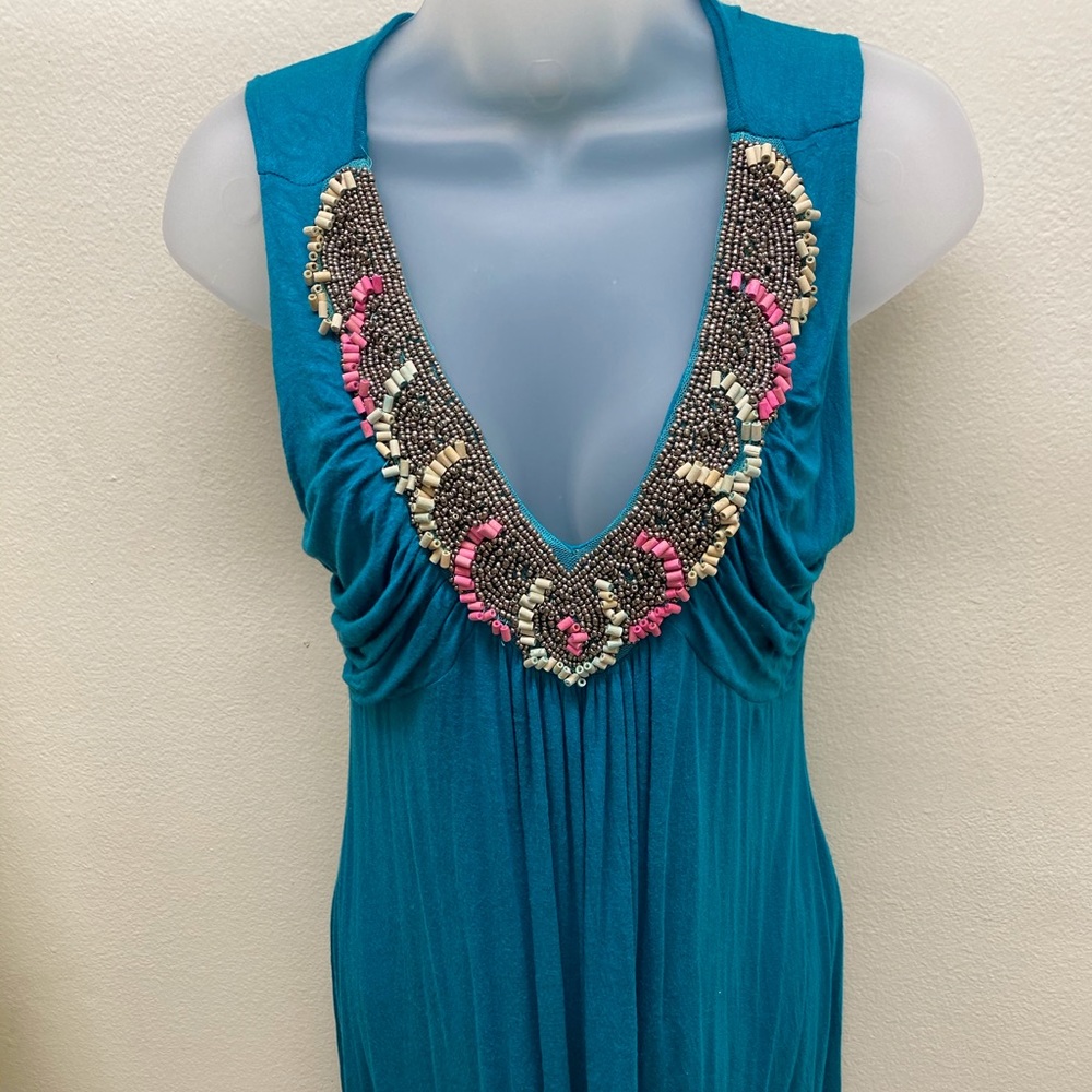 Boston Proper Heavily Beaded dress size small